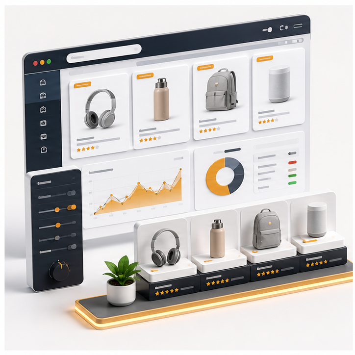 Amazon Ads campaign management visual